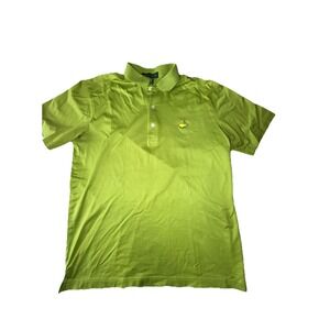 Masters Golf  Shirt Mens S Green Amen Corner Augusta National Club Small Sporty